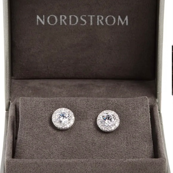 Pavé Cubic Zirconia Stud Earrings
NORDSTROM - Picture 3 of 5